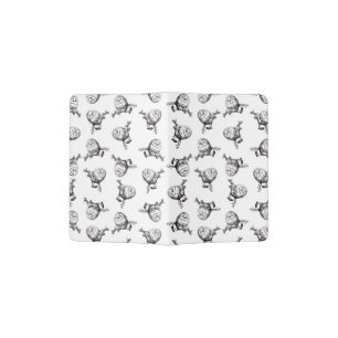 Humpty Dumpty Pattern Classic Storybook Art Passport Holder