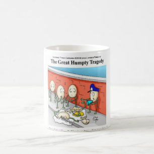 Humpty Dumpty Police Investigation Funny Gifts Coffee Mug