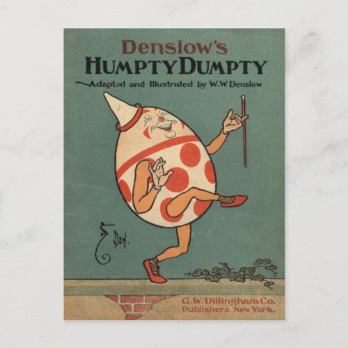 Humpty Dumpty Postcard