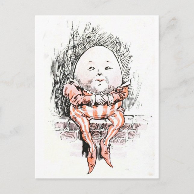 Humpty Dumpty Postcard (Front)