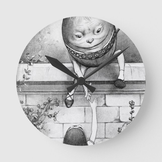 Humpty Dumpty Round Clock (Front)