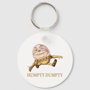 HUMPTY DUMPTY SAT ON A WALL - NURSERY RHYME KEYCHAIN