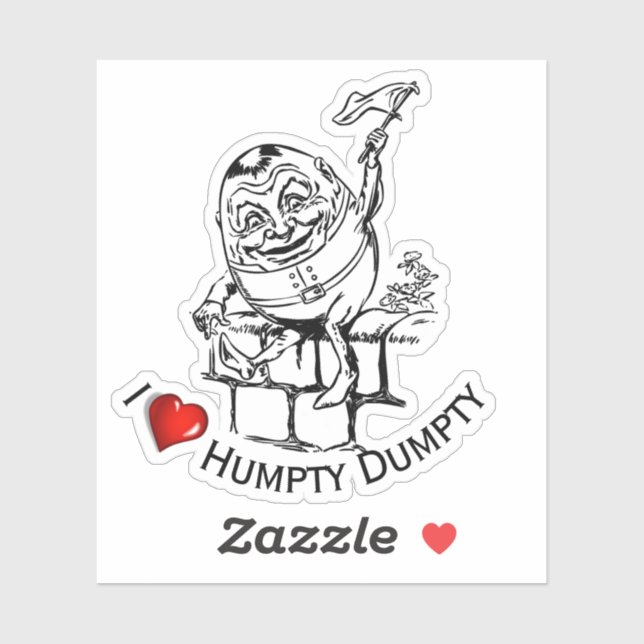 Humpty Dumpty Sticker (Sheet)