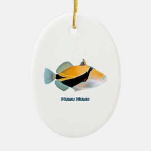 Humu Humu Fish Ceramic Ornament