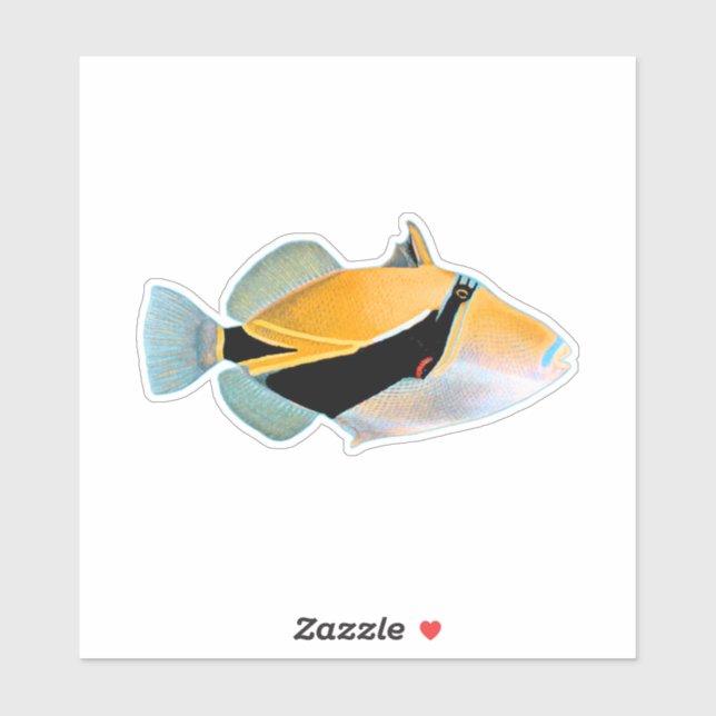 Humu Humu Fish Sticker (Sheet)