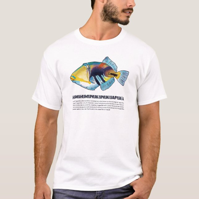 Humuhumu Hawaii Triggerfish T-Shirt (Front)