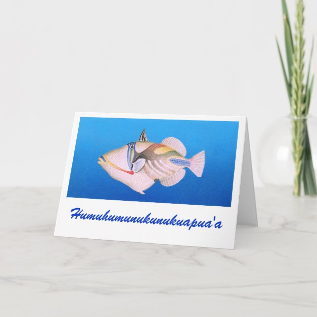 Humuhumunukunukuapua'a Card (Front)