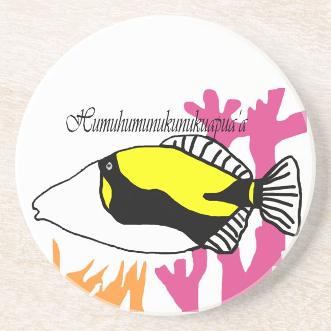 Humuhumunukunukuapua'a coaster (Front)