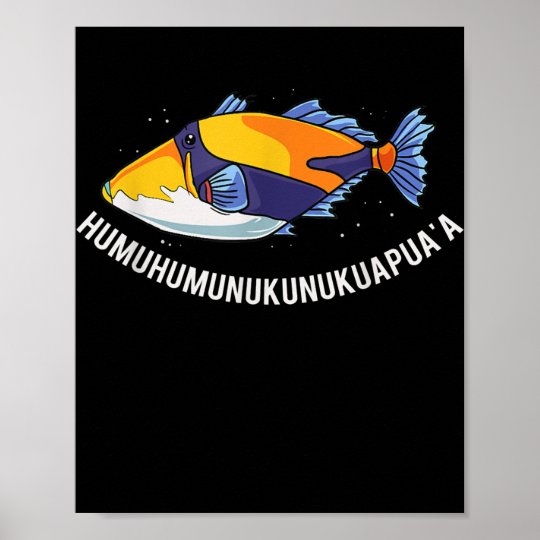 humuhumunukunukuapua-a-hawaiian-state-fish-poster-zazzle