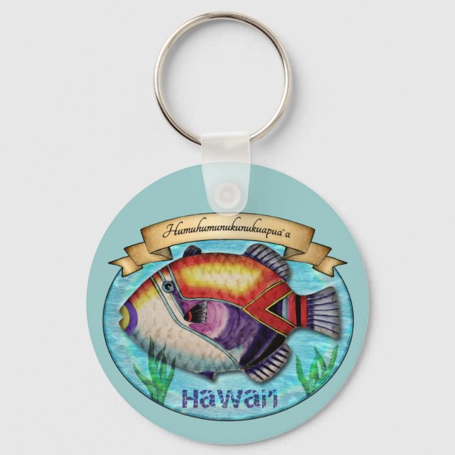 Humuhumunukunukuapua'a Keychain (Front)