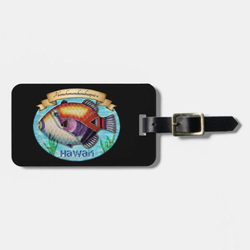 Humuhumunukunukuapuaa Luggage Tag