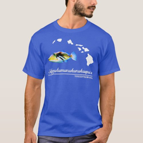 Humuhumunukunukuapuaa Triggerfish Hawaii  T_Shirt