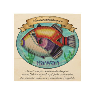 Humuhumunukunukuapua'a Wood Wall Decor