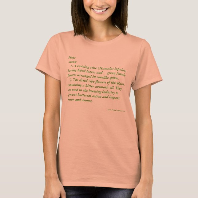Humulus lupulus T-Shirt (Front)