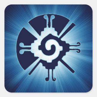 Hunab Ku Galactic Center Square Sticker