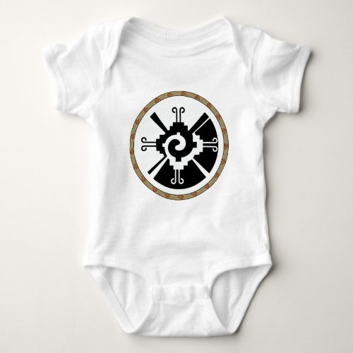 Hunab Ku _ Mayan Deity Baby Bodysuit