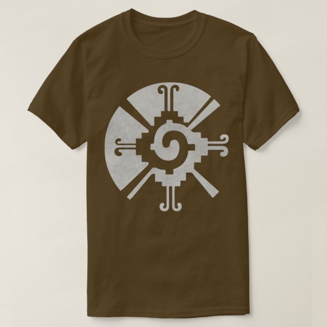 Hunab Ku Ometeotl Aztec Mayan Yucatec Maya Inca To T-Shirt (Design Front)
