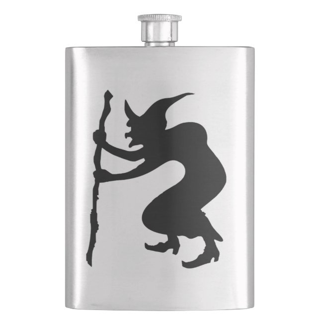 HUNCHBACK HALLOWEEN WITCH FLASK (Front)