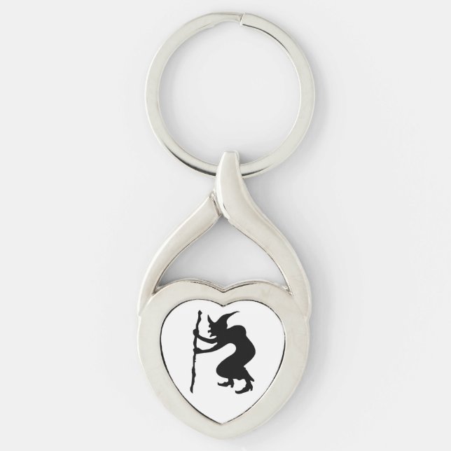 HUNCHBACK HALLOWEEN WITCH KEYCHAIN (Front)