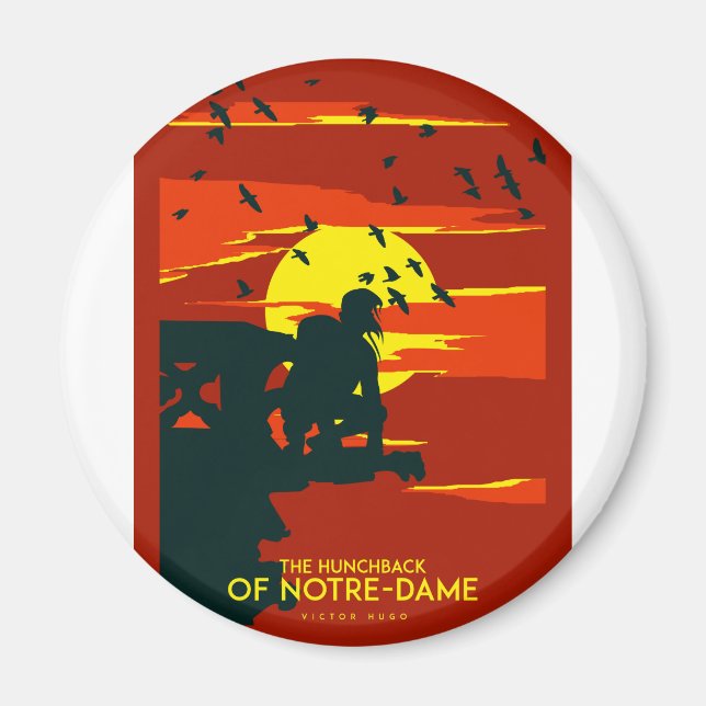 hunchback of notre dame magnet (Front)