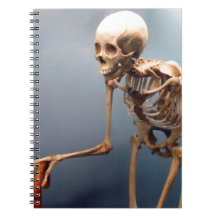 Hunchback Skeleton Notebook