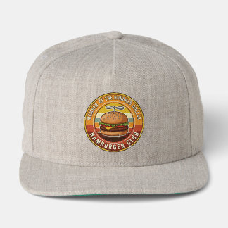 Hundred Dollar Hamburger Club Funny Aviation  Snap Back Hat