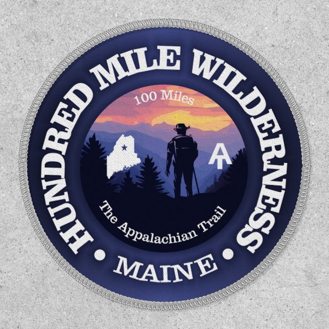 Hundred Mile Wilderness (rd2) Patch (Front)