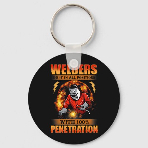 Hundred Percent Penetration Welder Cool Welding Keychain