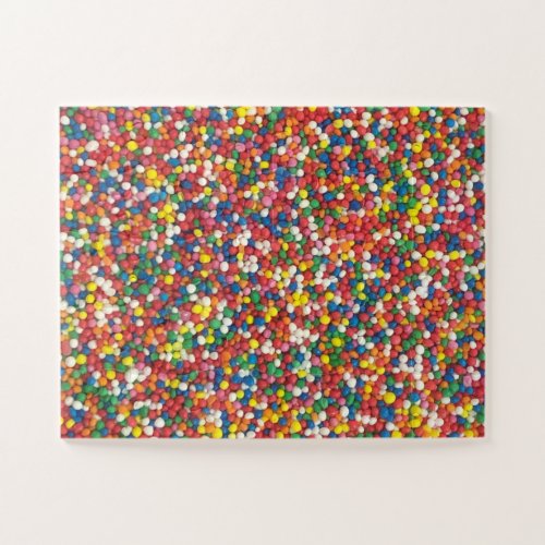 hundreds and thousands sprinkles jigsaw puzzle
