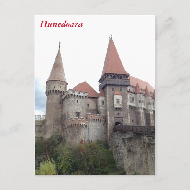 Hunedoara Castle Postcard (Front)