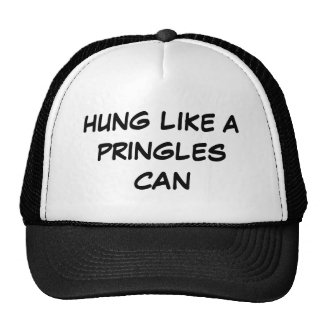 HUNG LIKE A PRINGLES CAN HAT
