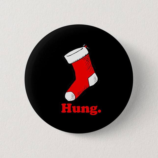Hung Pinback Button (Front)