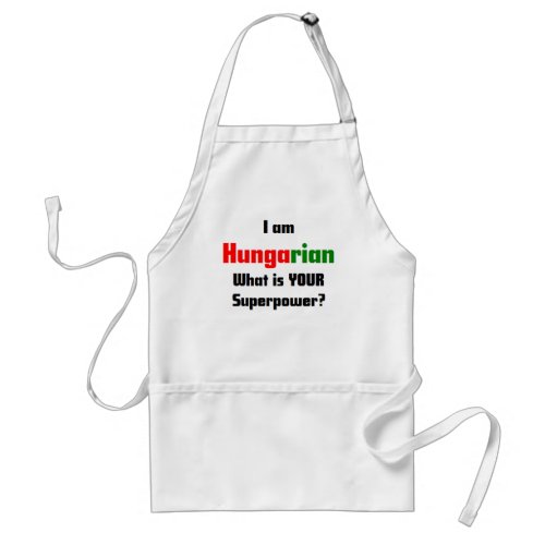 hungarian adult apron