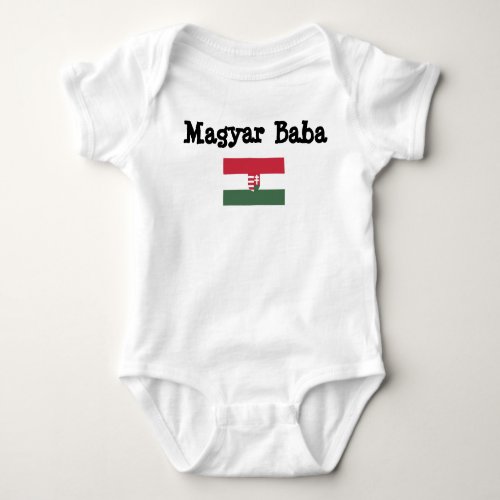 Hungarian Baba Baby Bodysuit
