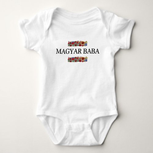 Hungarian Babys Sleeper Baby Bodysuit