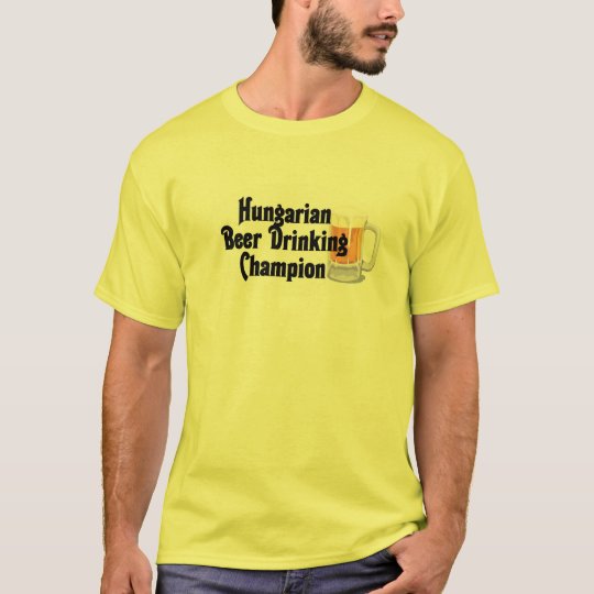 Hungarian Beer Drinking Champion T-Shirt