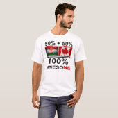 Hungarian-Canadian awesome | kanadai magyar T-Shirt (Front Full)