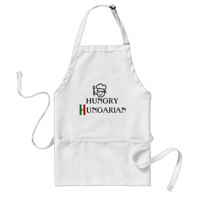 Hungarian chef adult apron (Front)