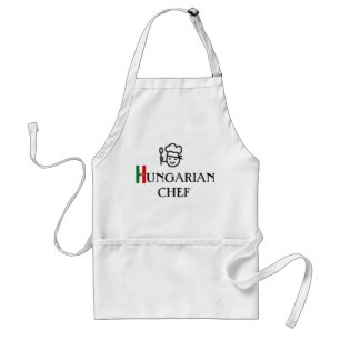 Hungarian chef adult apron