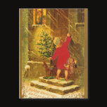 Hungarian Christmas from 1896- magnetic card
