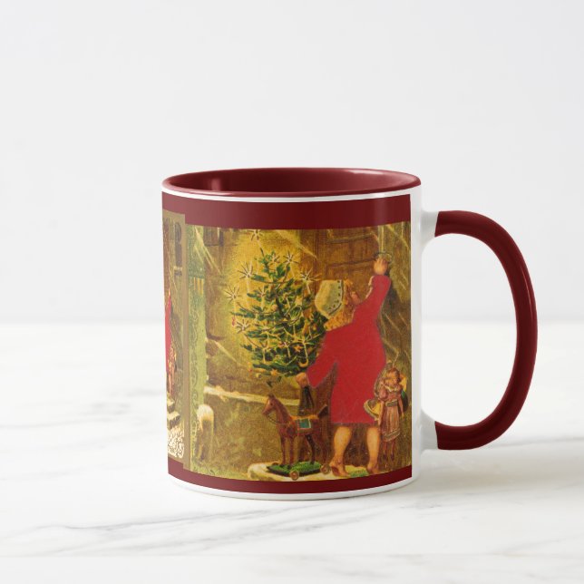 Hungarian Christmas from 1896 Mug (Right)