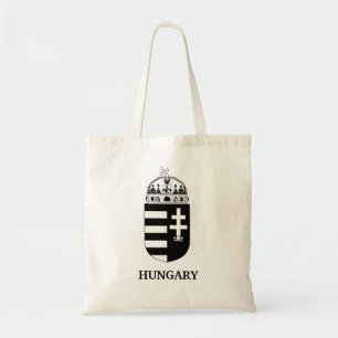 Hungarian Coat of Arms Contemporary Monochrome Art Tote Bag