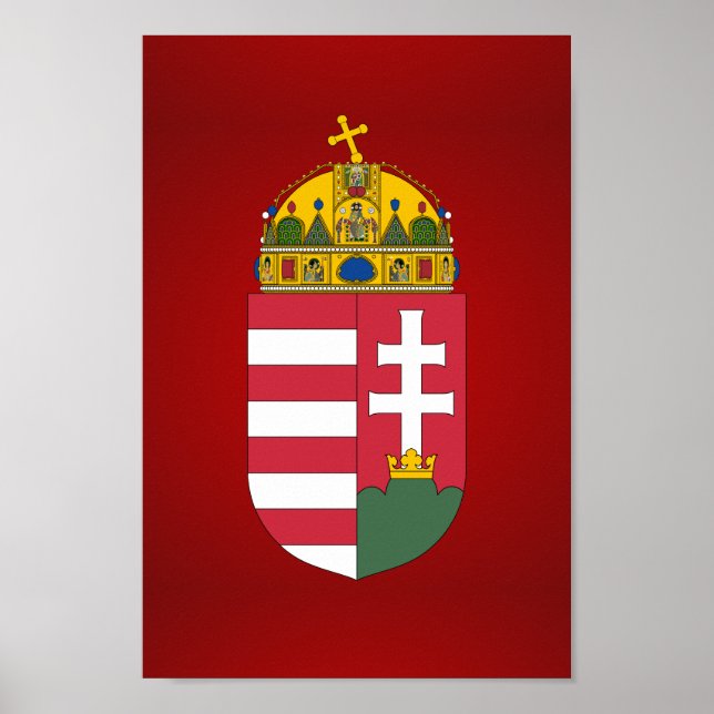 Hungarian coat of arms poster (Front)