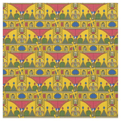 Hungarian Crown Flag emblem & Hungary Fabric 