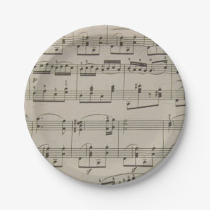 Hungarian Dance No. 5 Paper Plates