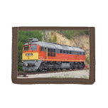 Hungarian Diesel Locomotive M62 Train Trifold Wallet