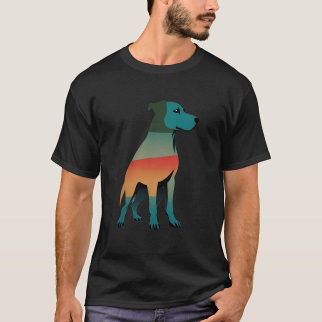 Hungarian Dog Sunset T-Shirt (Front)