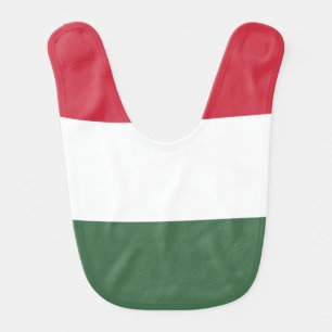Hungarian Flag Baby Bib