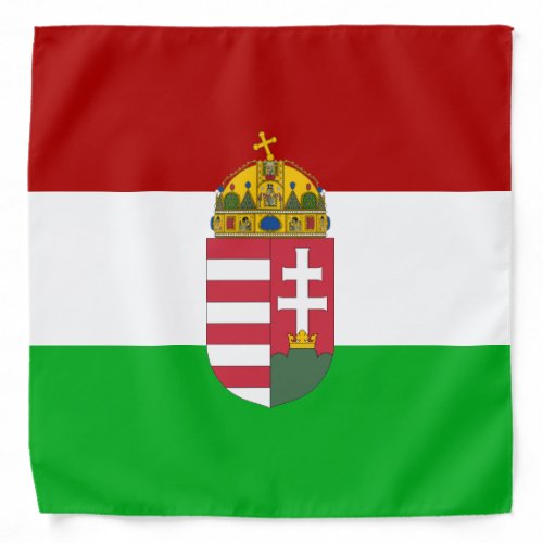 Hungarian flag bandana