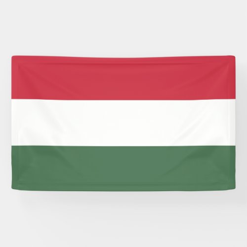 Hungarian Flag Banner